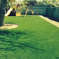 Fake Grass Poinciana Florida School Back Yard