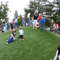 Fake Turf Haines City Florida Kids Care Front Yard