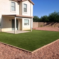 Synthetic Grass Belleview Florida Landscape Back Yard