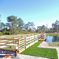 Synthetic Grass Christmas Florida Lawn Front Yard