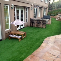 Synthetic Grass Saint Leo Florida Landscape Back Yard