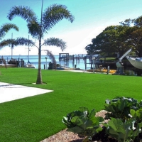 Synthetic Turf Bithlo Florida Landscape Fountans Back