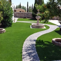 Synthetic Turf Mount Dora Florida Landscape Front Yard