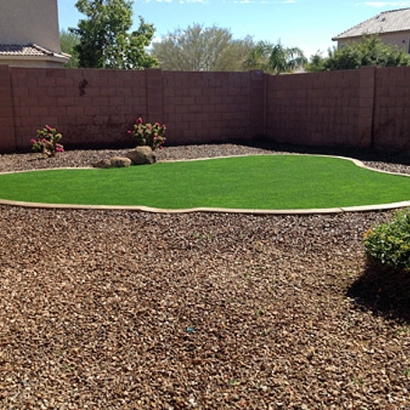 Fake Turf Lakeland Highlands Florida Landscape Front Yard