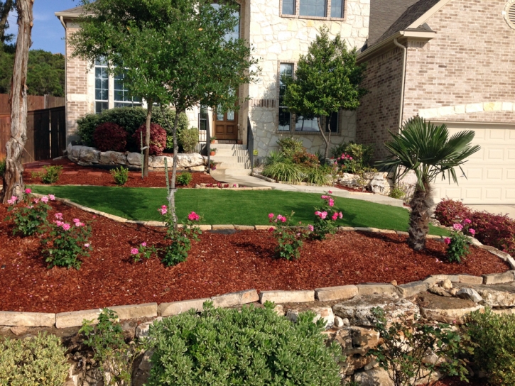 Artificial Turf Goldenrod Florida Landscape Back Yard