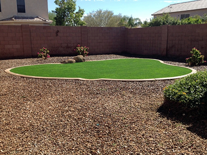 Fake Turf Lakeland Highlands Florida Landscape Front Yard