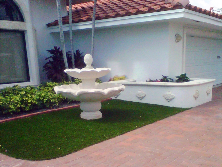 Synthetic Grass Altamonte Springs Florida Landscape Front