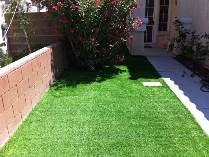 Synthetic Grass Four Corners Florida Landscape Back Yard