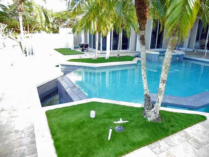 Synthetic Grass Holly Hill Florida Lawn Front Yard