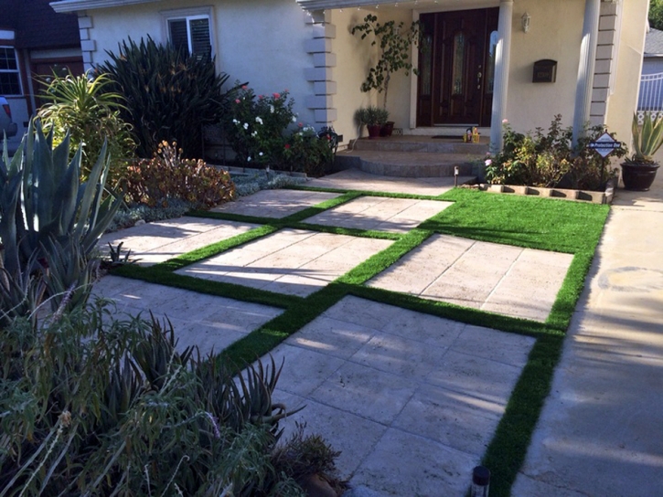 Synthetic Turf Auburndale Florida Landscape Front Yard