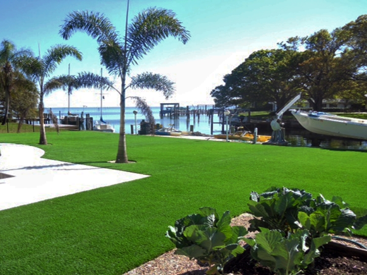 Synthetic Turf Bithlo Florida Landscape Fountans Back